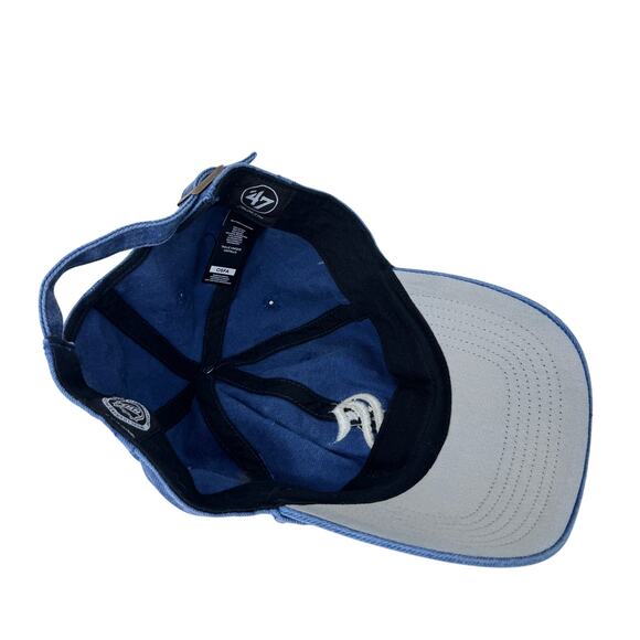 '47 Deep Sea Blue Seattle Kraken Esker Clean Up Adjustable Hat Blue Mens OSFA - Picture 6 of 11